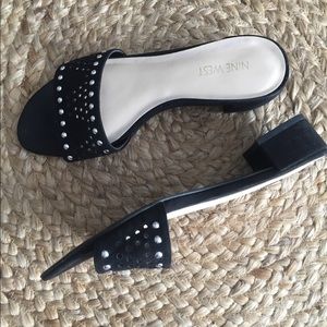 Nine West studded sandals